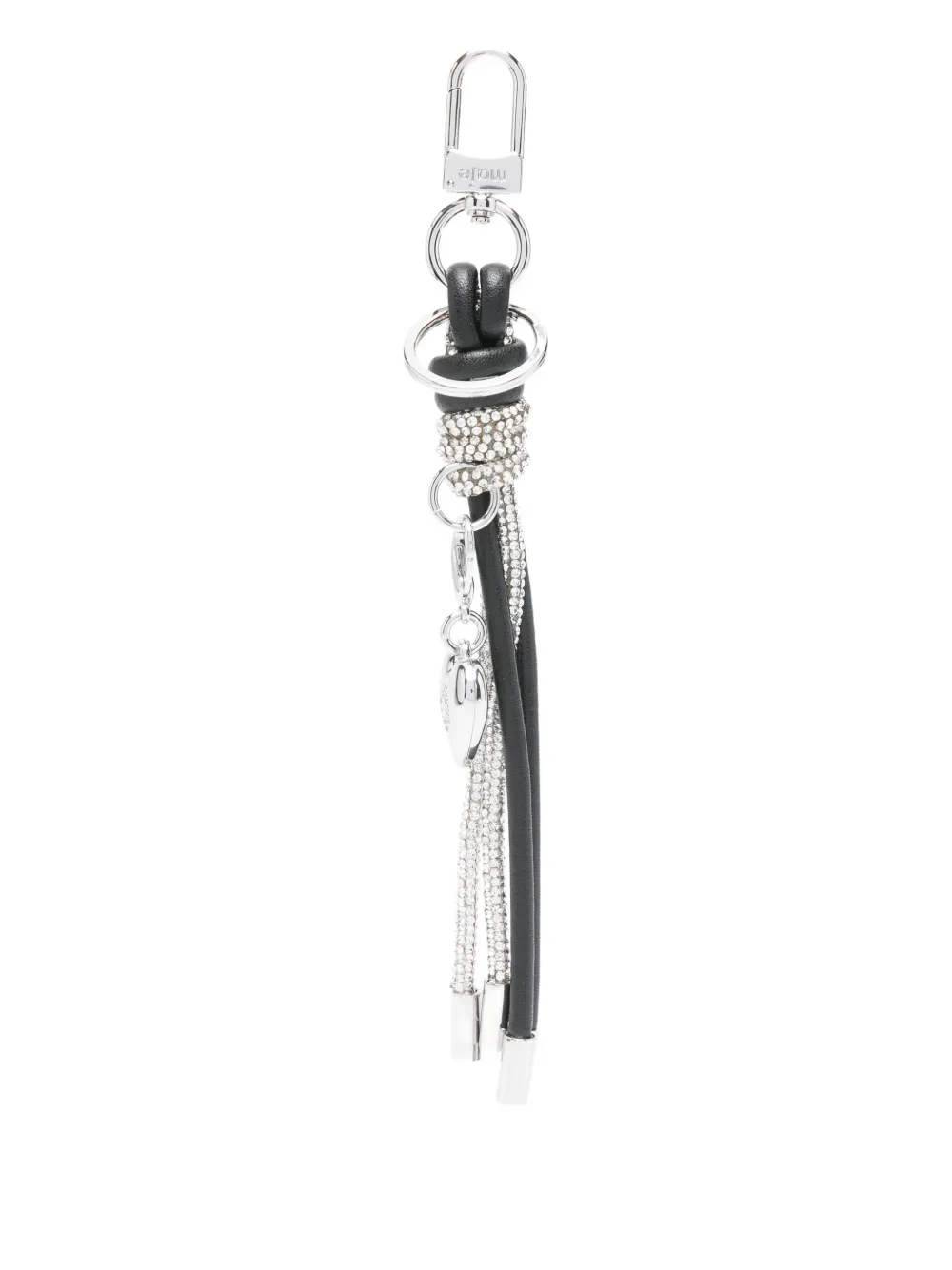 Maje porte-clés à breloque cœur | argent | Image 1