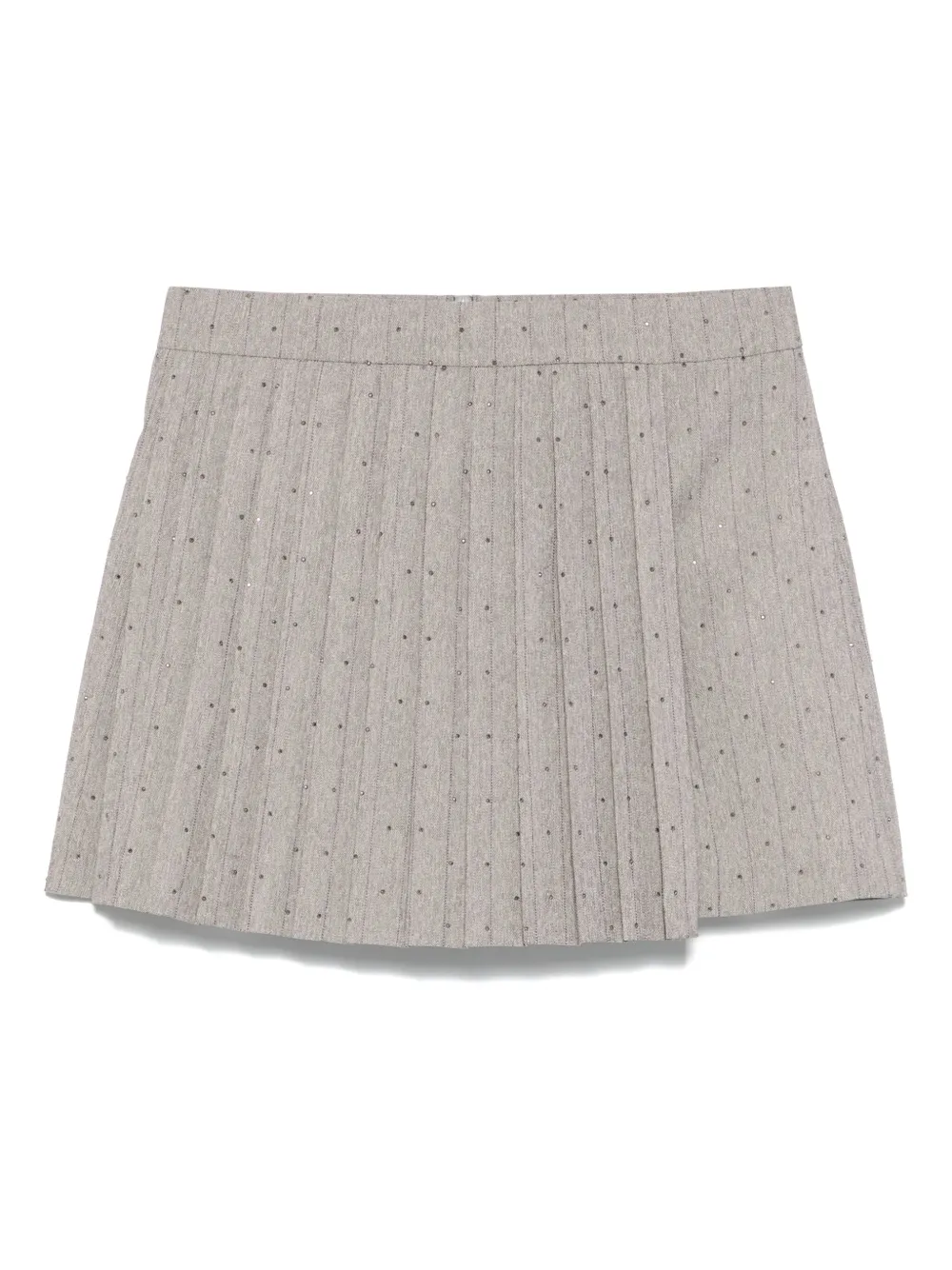 Maje Skorts met krijtstreep Grijs