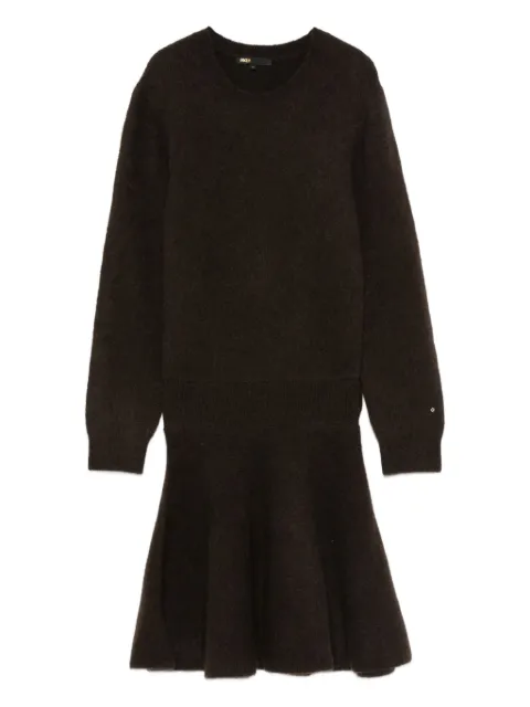 Maje knitted midi dress