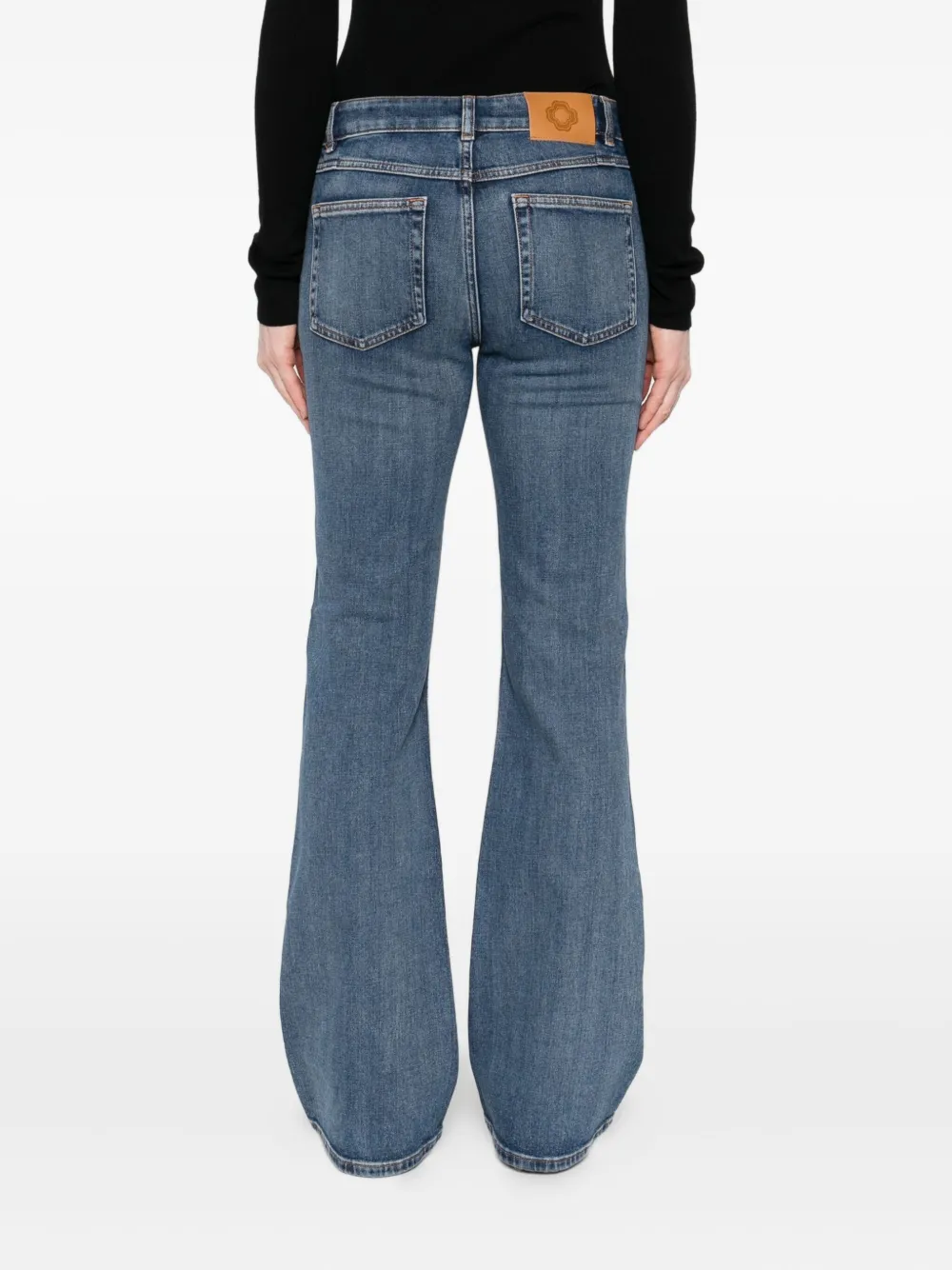 Maje Jeans met ritszak Blauw
