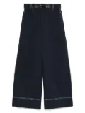 Maje wide-leg trousers - Blue