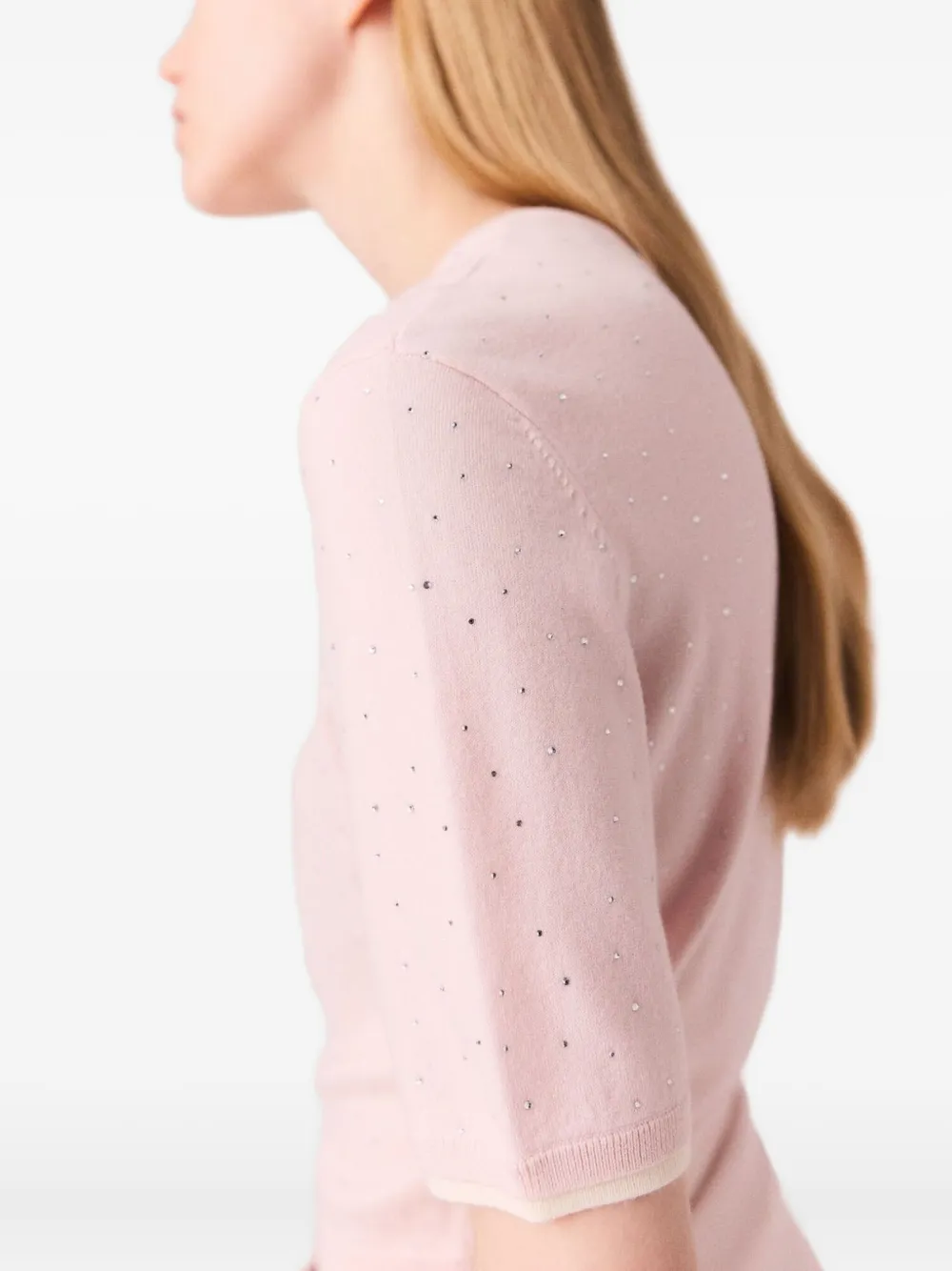 Maje Top met korte mouwen Roze