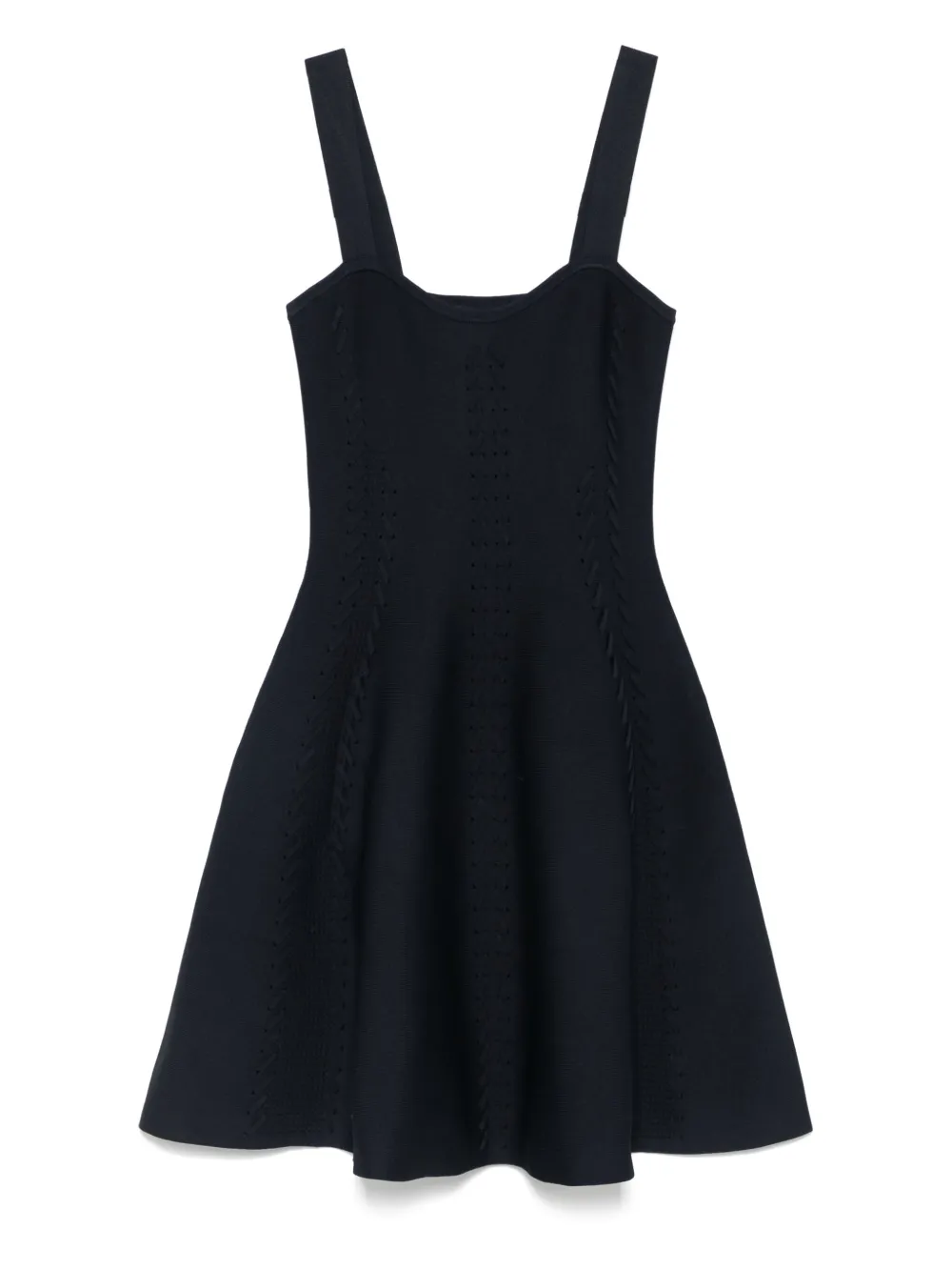 Maje flared mini dress Blauw