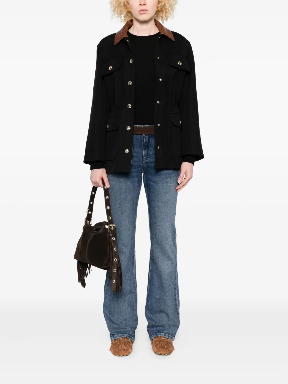 Maje ribbed long-sleeve t-shirt | T-Shirts & Jersey Shirts | Image 2