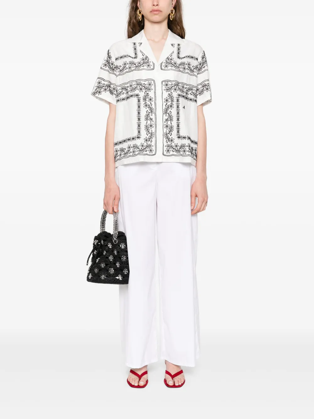 Maje embroidered shirt | Shirts | Image 2