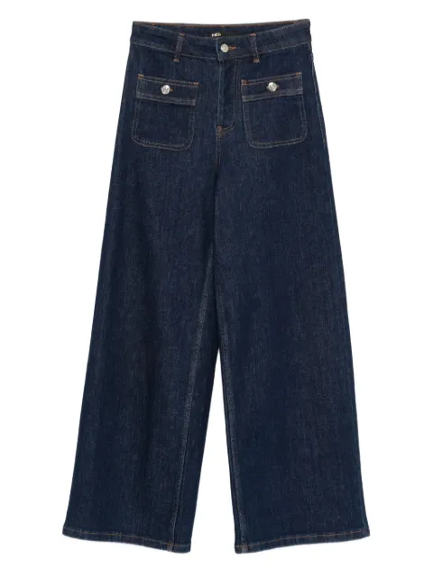 Maje stretch-cotton jeans