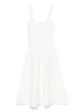 Maje babydoll knitted dress - White