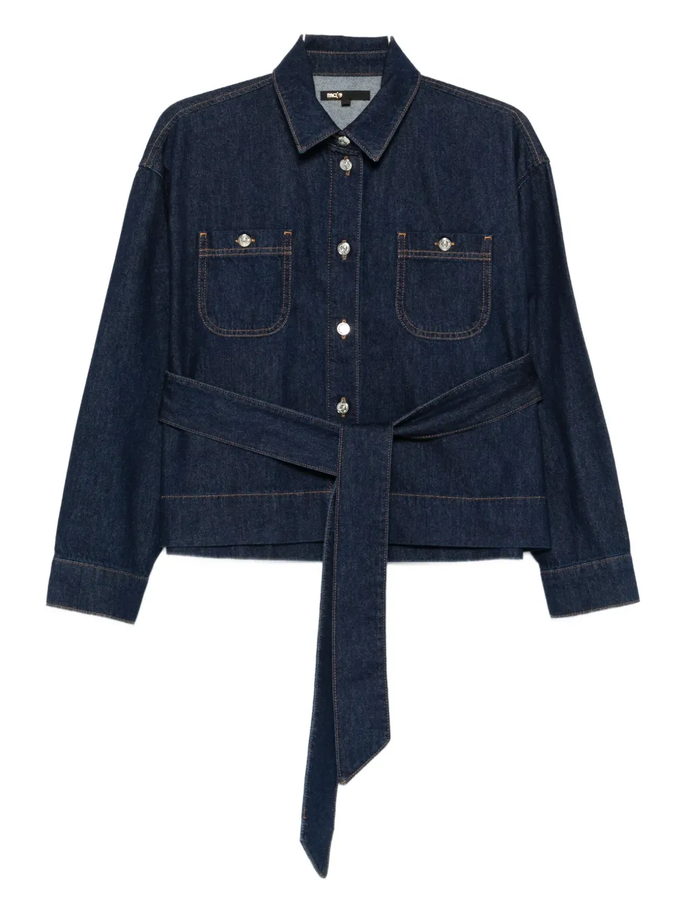 Maje Camicia denim - Blu