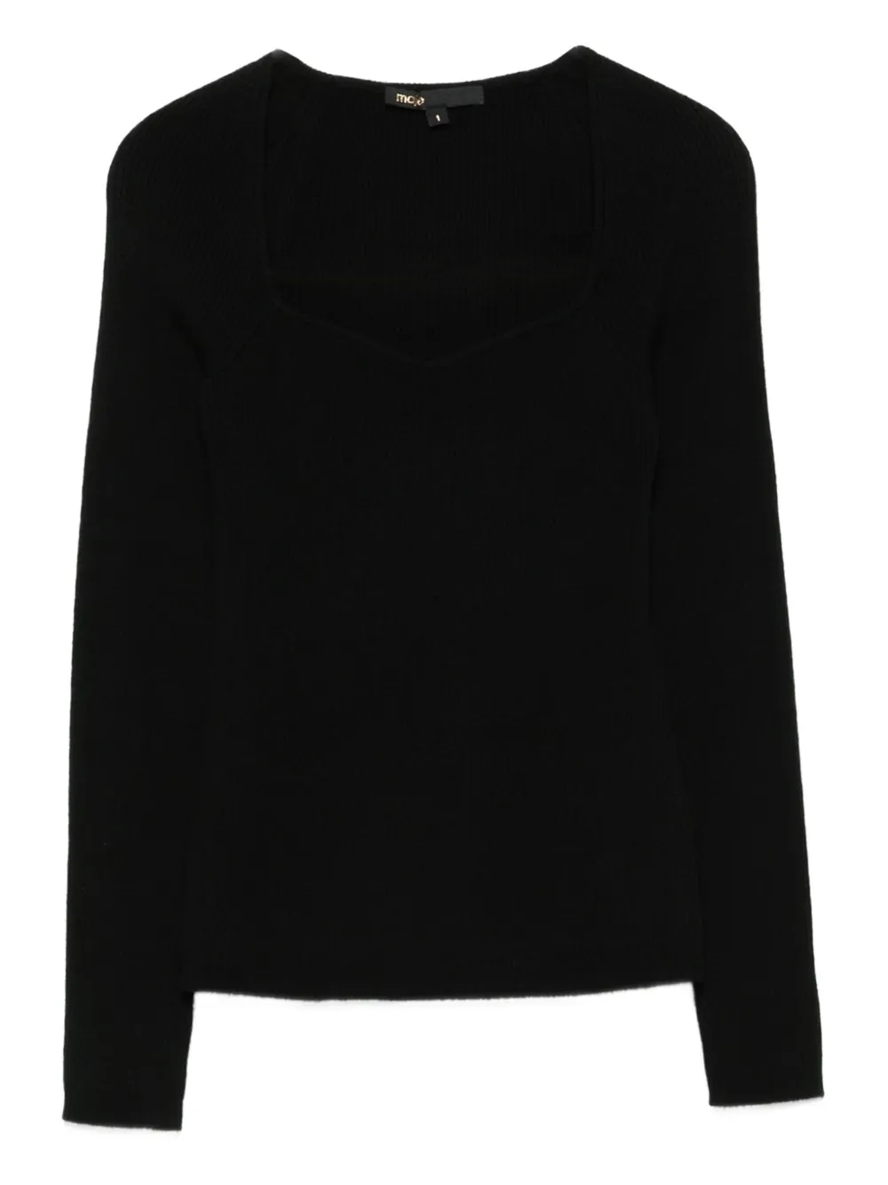 Maje wool sweater | Black | Image 1