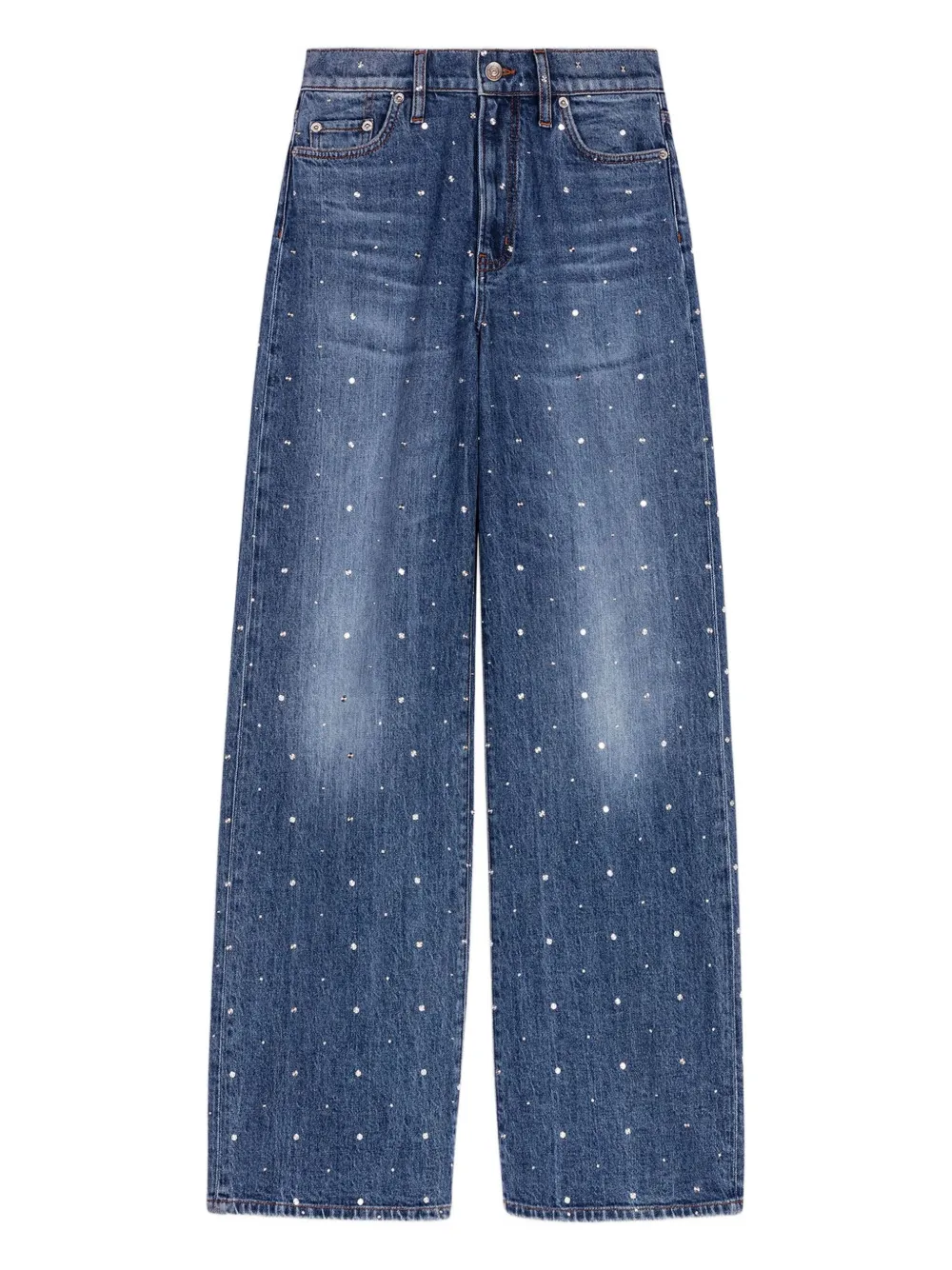Maje jeans con apliques | azul | Image 1