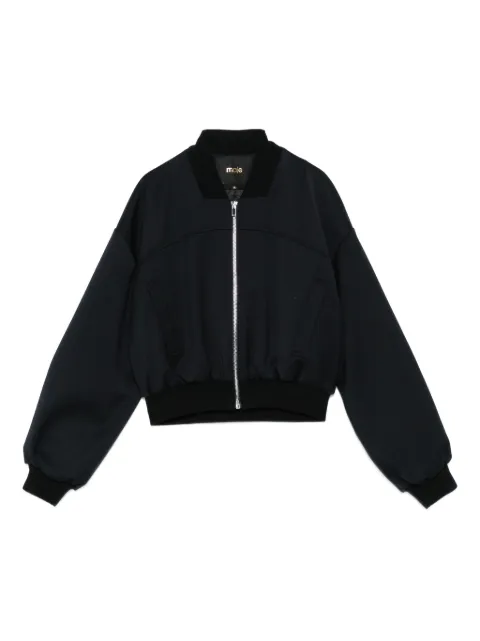 Maje zip-up bomber jacket
