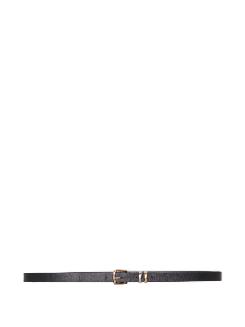 Maje cinturón con hebilla cuadrada | negro | Image 1