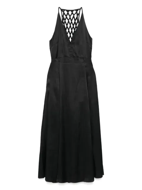 Maje braided-back maxi dress