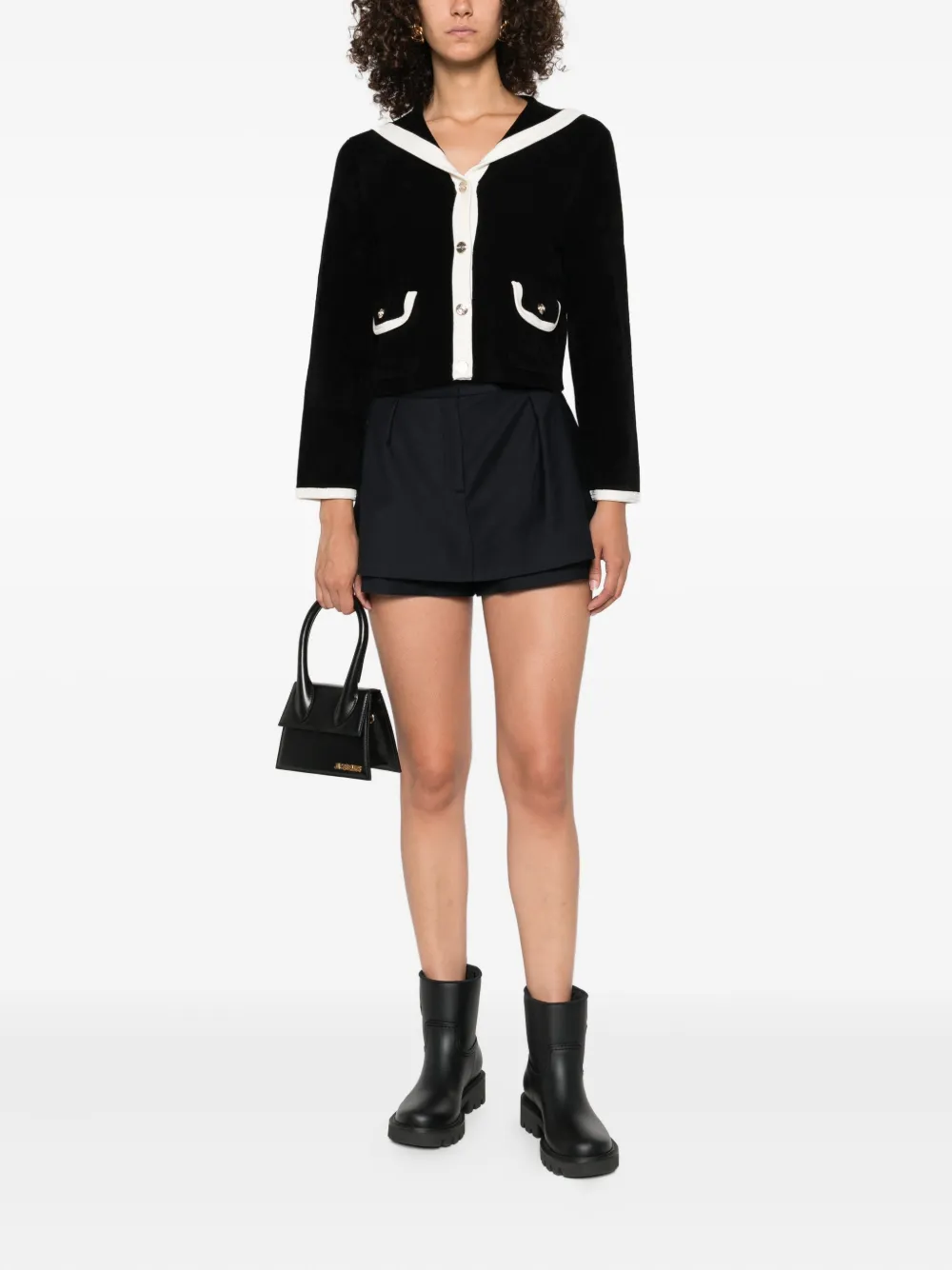 Maje cárdigan con ribete en contraste | Cárdigans | Image 2