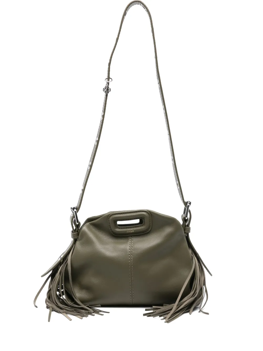 Maje Miss M Tote Bag In Green