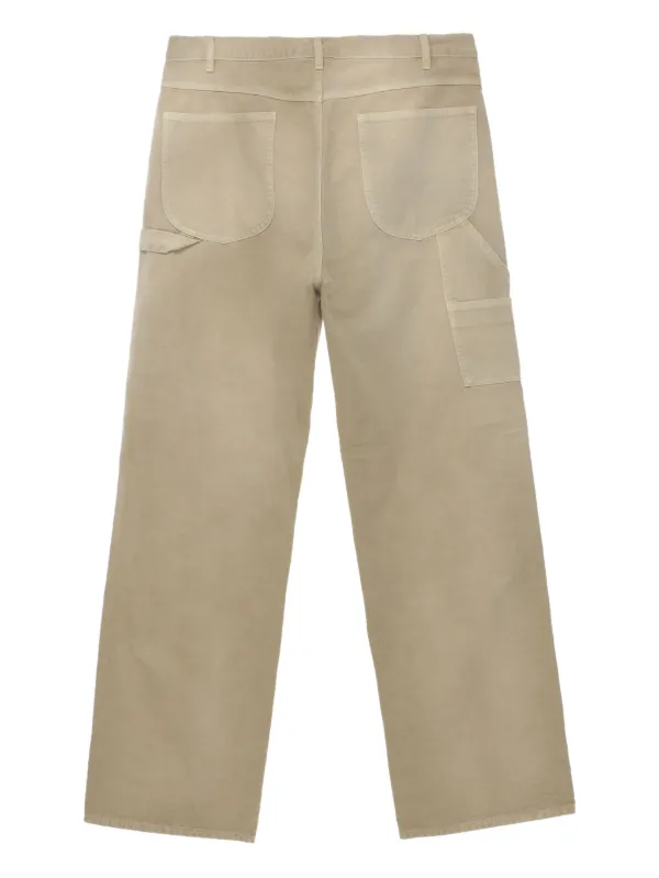 パンツ auralee pants Auralee フェイデッド ダック パンツ | ニュートラル | FARFETCH JP