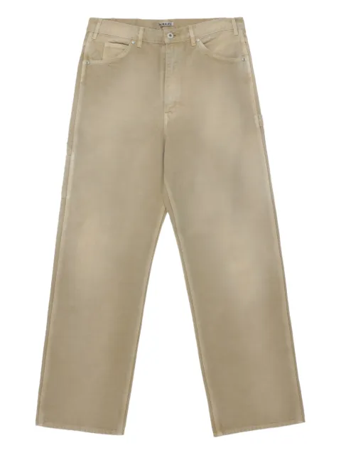 Auralee faded duck trousers