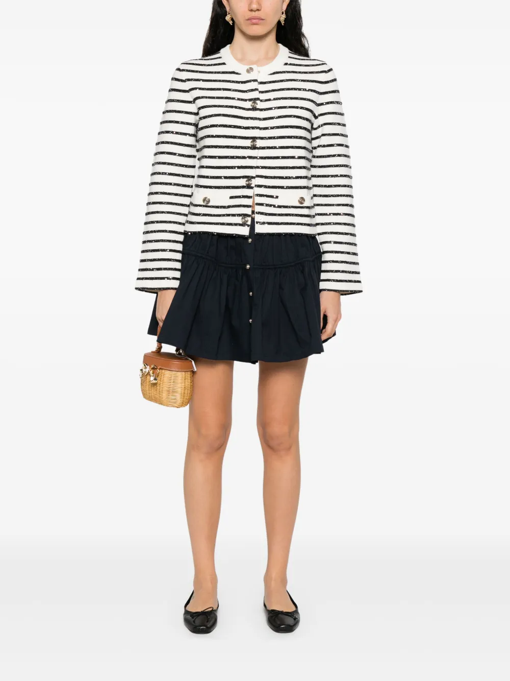 Maje cardigan à rayures | Cardigans | Image 2