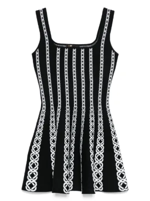 beach skater dress Tiki Squares – Terrible Tiki new-250501 Cuff Style:French Cuffs Slight differences in color Adrianna Papell Women's Boat-Neck