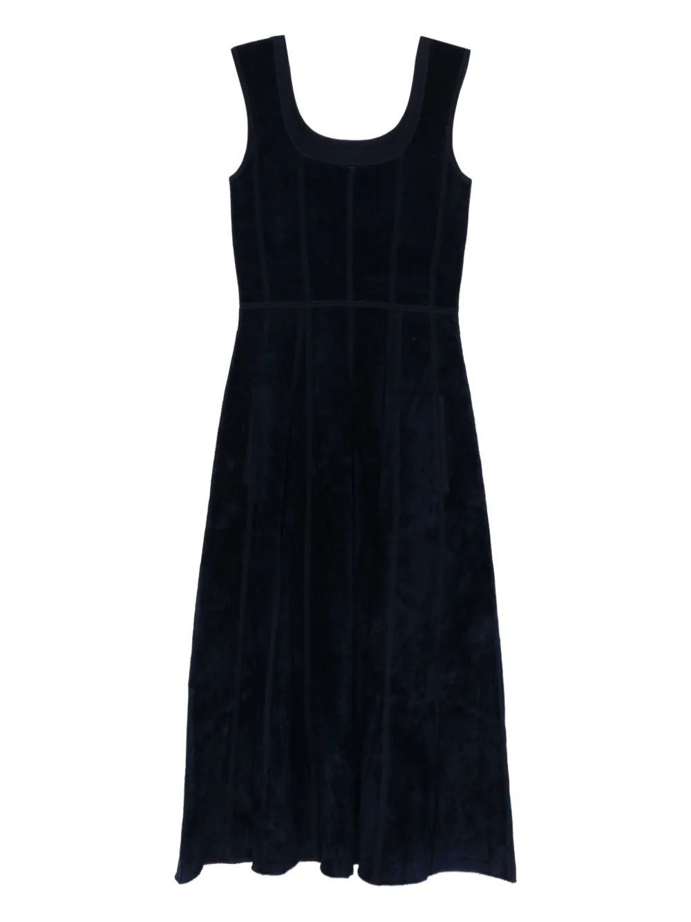 Maje vestido midi con paneles | azul | Image 1