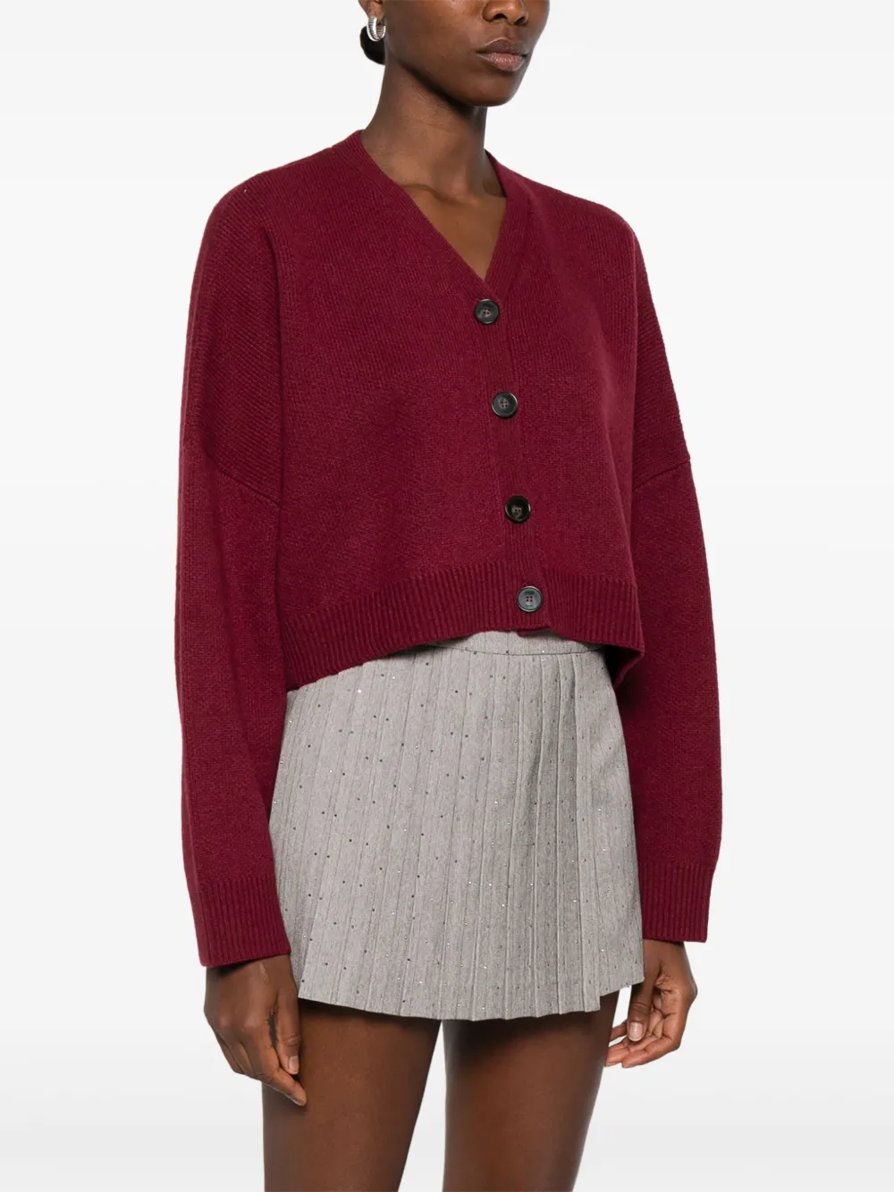 Maje Cropped vest Rood