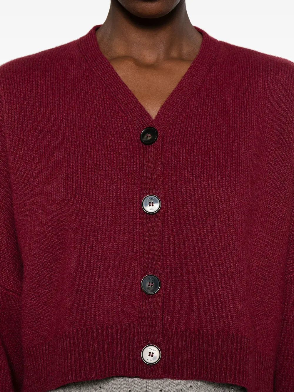Maje Cropped vest Rood