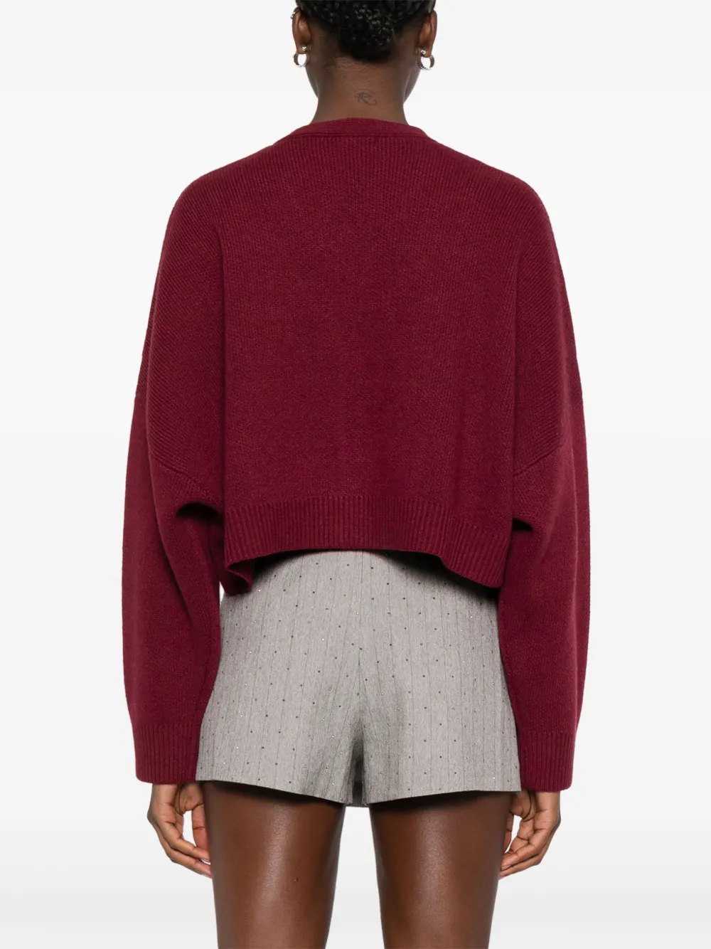 Maje Cropped vest Rood