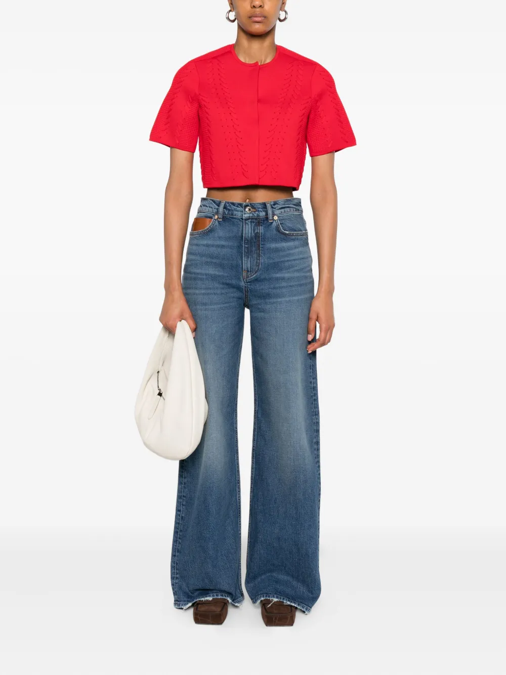 Maje Straight jeans Blauw