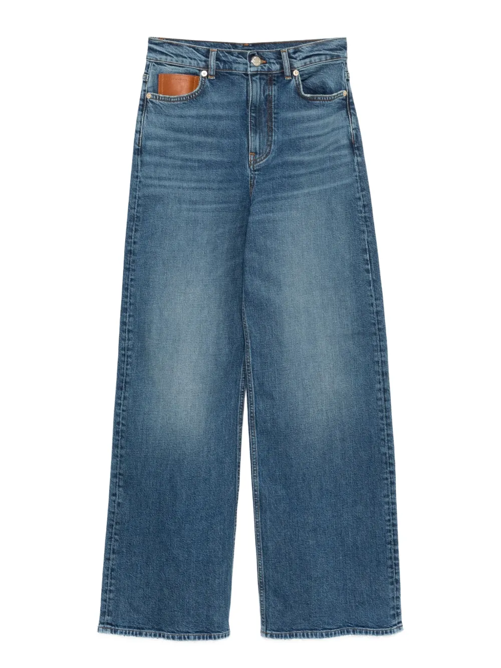 Maje Straight jeans Blauw