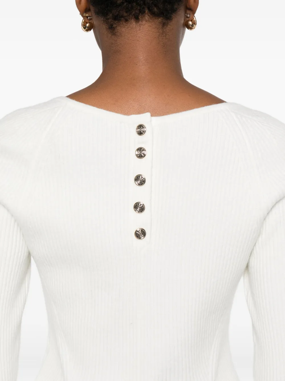 Maje Cropped top Wit