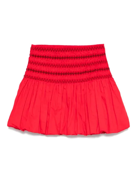 Maje embroidered mini skirt