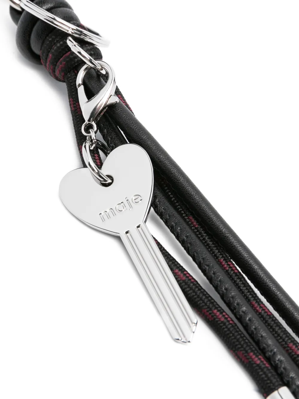 Maje leather keyring | Image 2