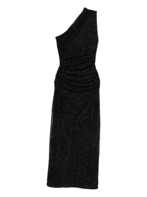 Robe asymétrique à ornements strassés - Maje - Modalova