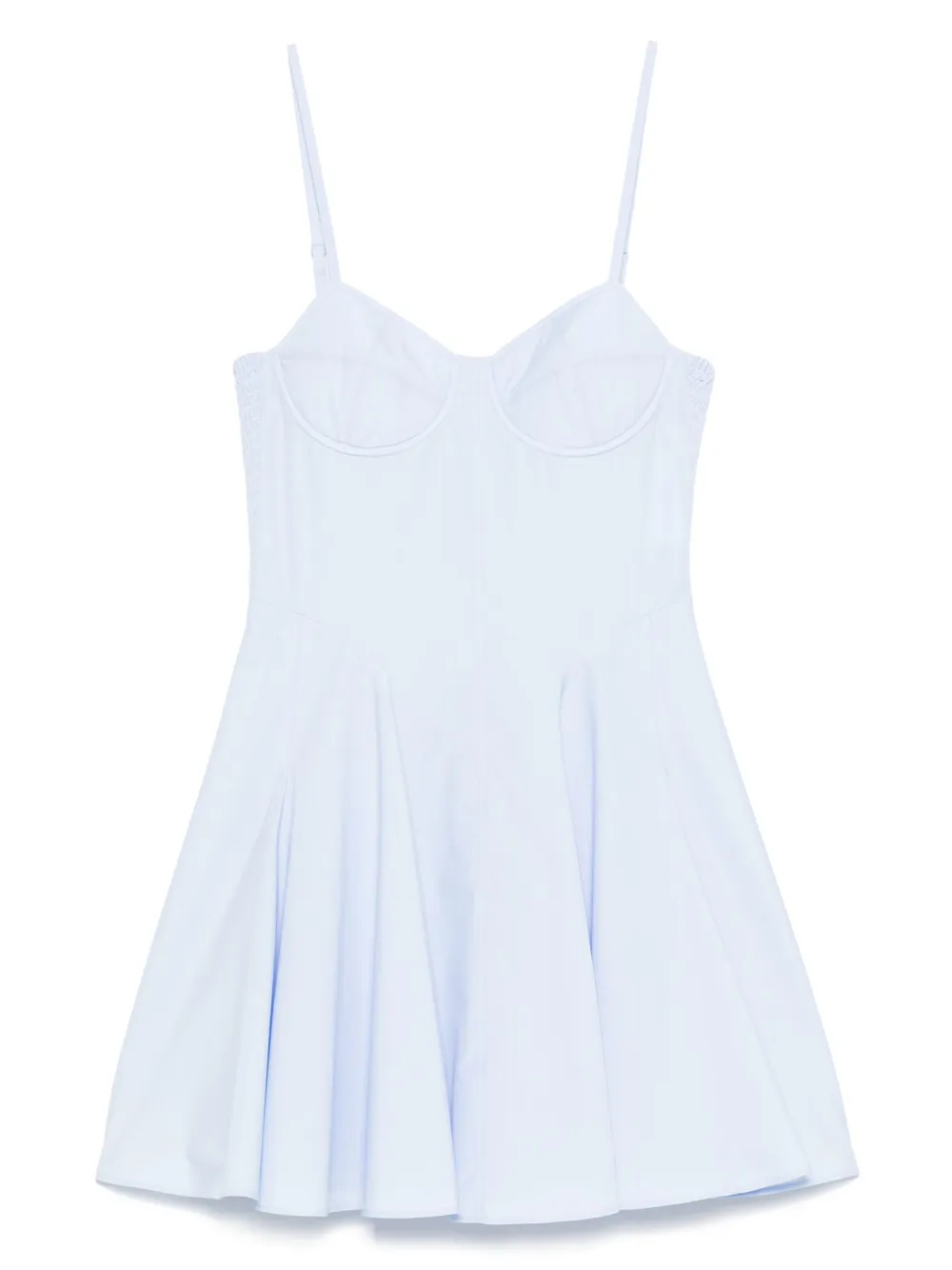 Maje Mini-jurk van biologisch katoen Blauw