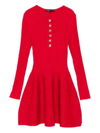 strapless open back dress Roxy Luna Flutter Sleeves Mini Dress main image 0