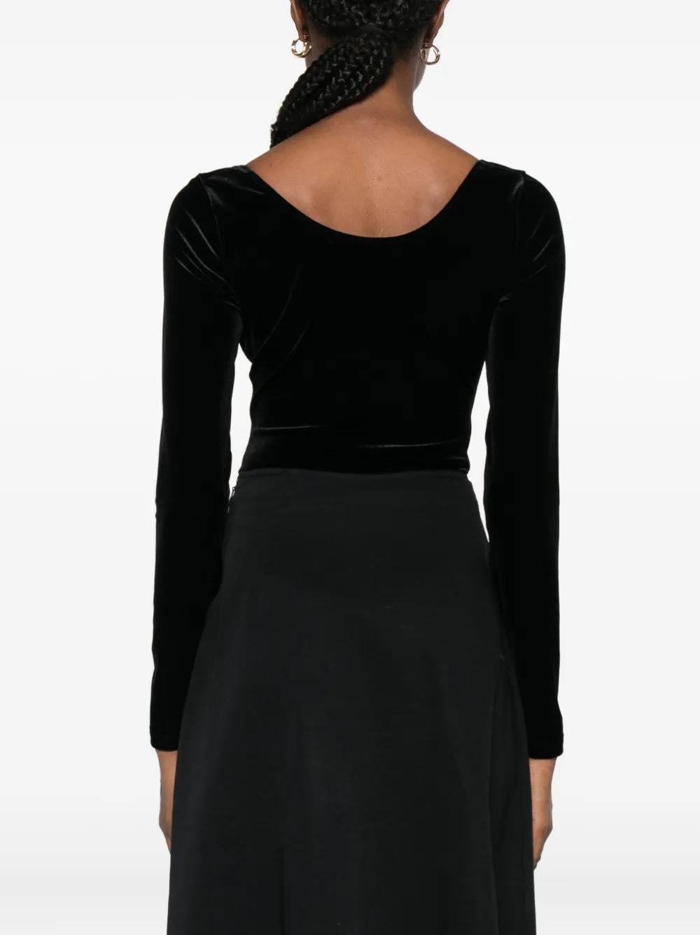 Maje Body met lange mouwen Zwart