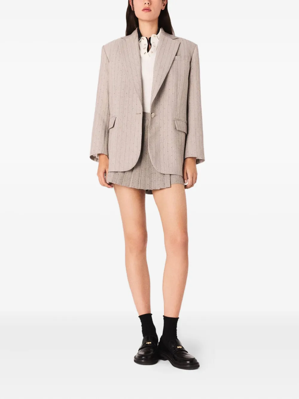 Maje rhinestone suit jacket | Blazers | Image 2