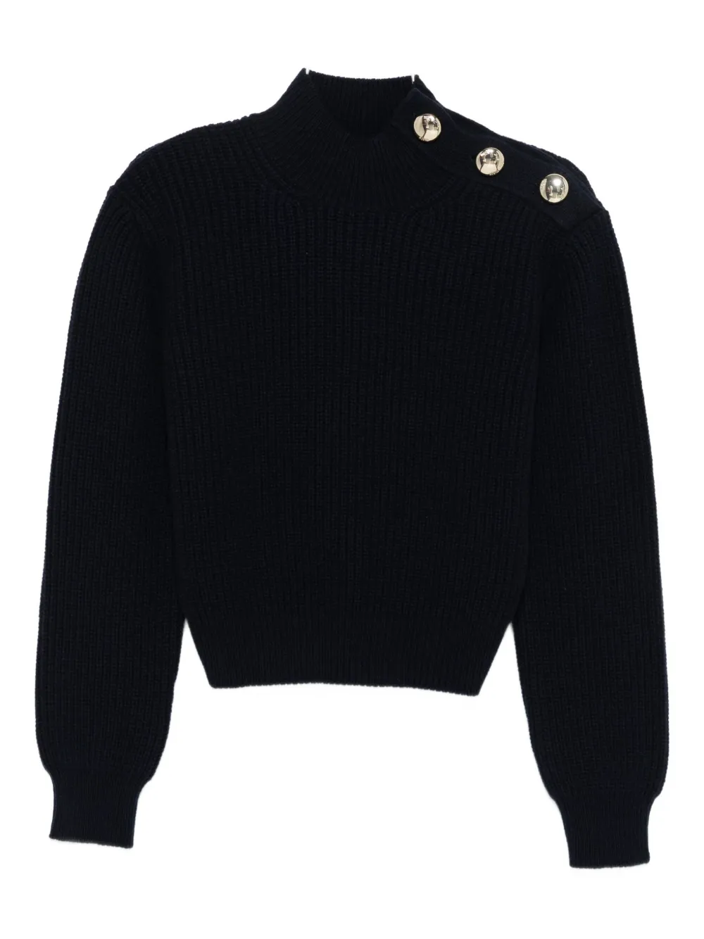 Maje Maglione a collo alto - Blu