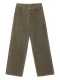 Auralee corduroy trousers - Green
