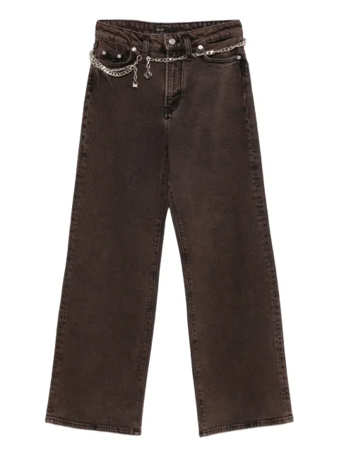 Maje Jeans mit Kettengürtel