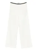 Maje ribbon-detail pants - Neutrals