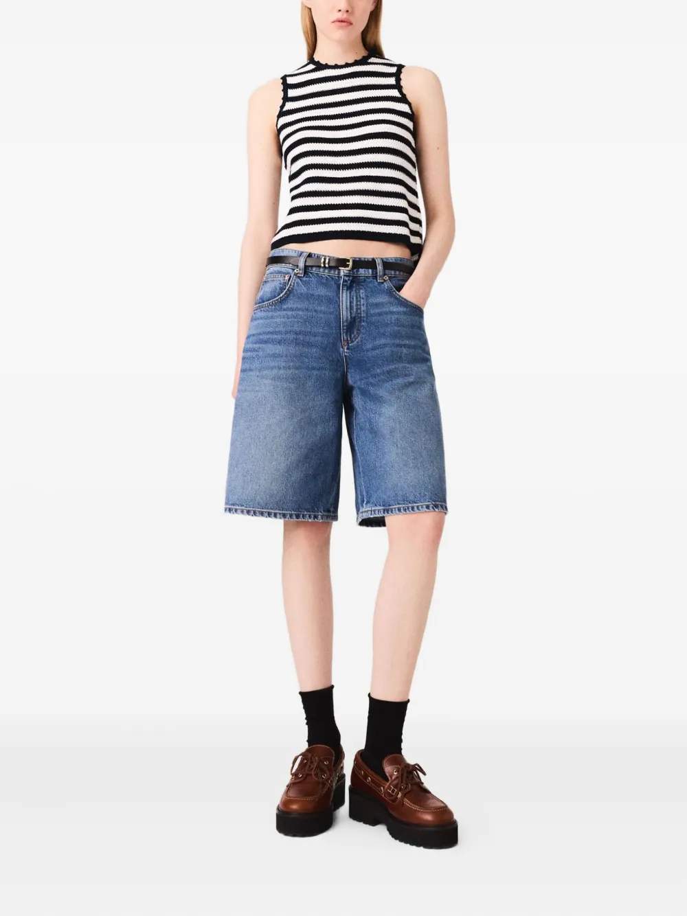 Maje shorts de mezclilla | Bermudas | Image 2