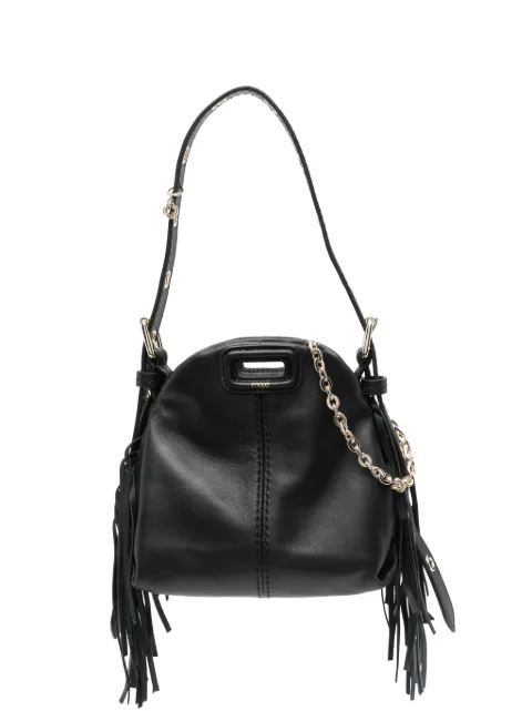 Maje Miss M leather micro bag