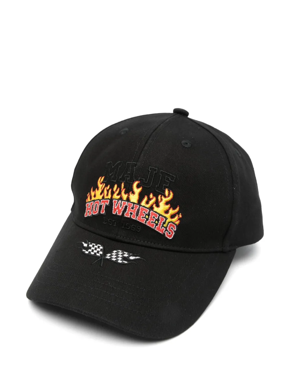 Maje gorra en colaboración con Hot Wheels | negro | Image 1