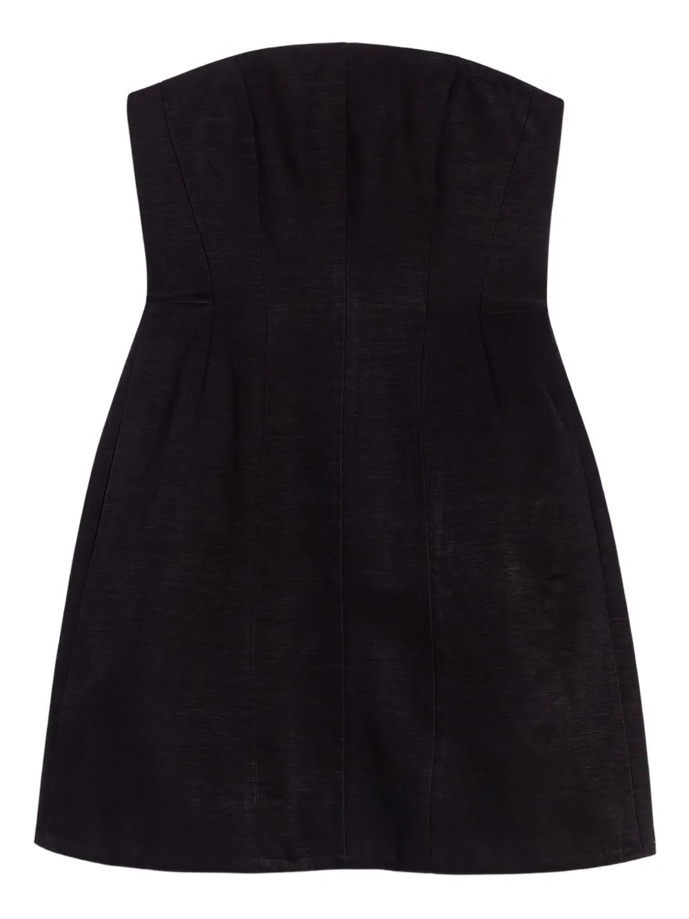 Maje vestido corto estilo strapless | negro | Image 1