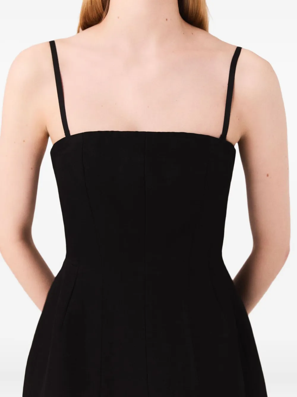 Maje Strapless mini-jurk Zwart