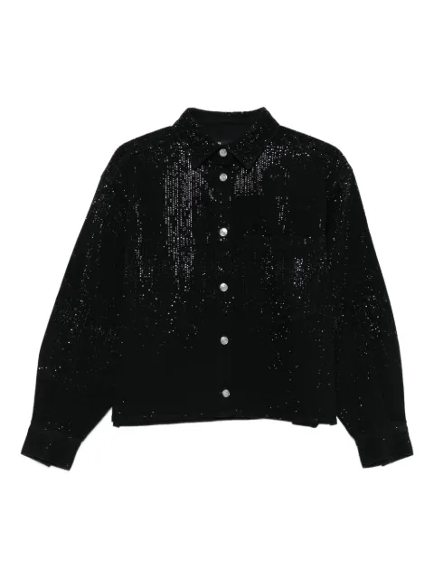 Maje sequin-embellished shirt