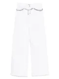 Maje wide-leg jeans - White