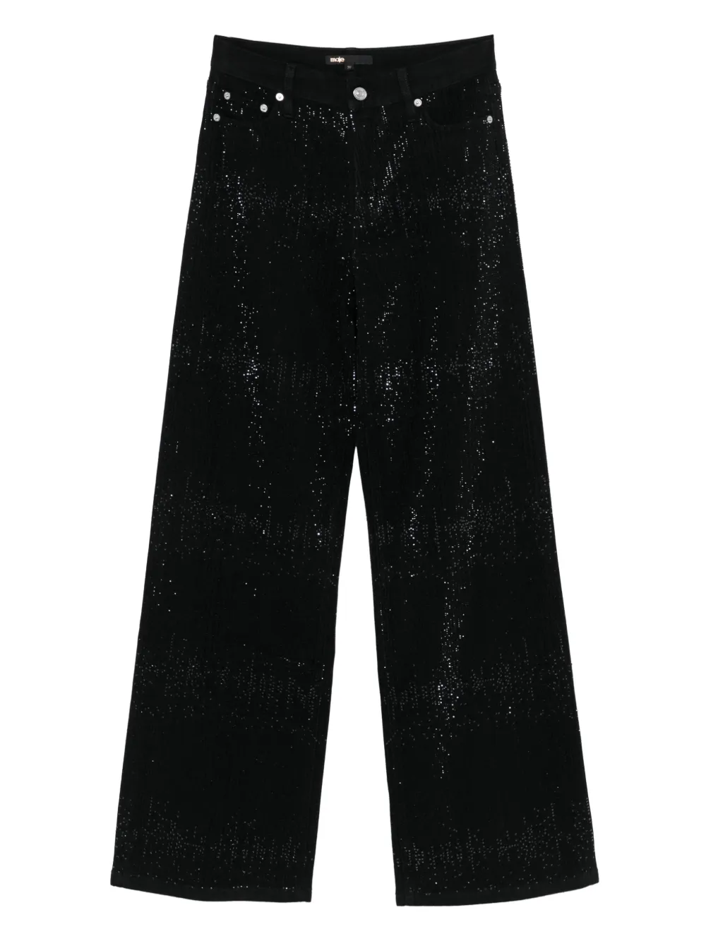 Maje jeans con apliques | negro | Image 1