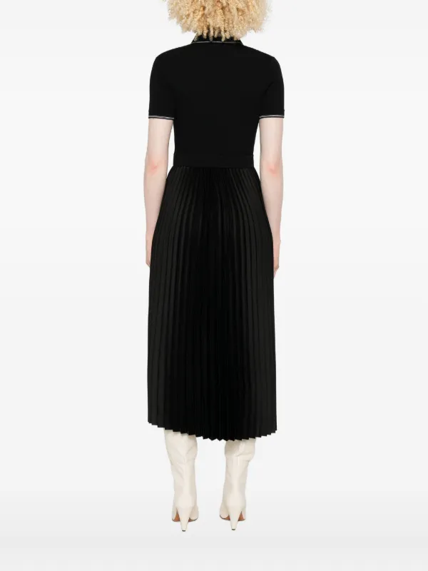 strapless open back dress Polo Dress with Pleated Skirt main image 0